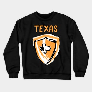 American Football Team of Texas Football Soccer Player Team Spirit Brotherhood Crewneck Sweatshirt